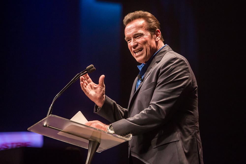 Arnold Schwarzenegger - event photography sydney
